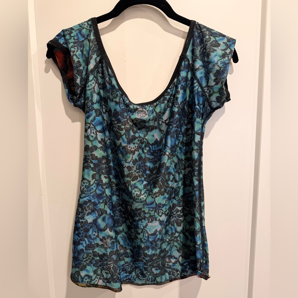 Reversible Elegant Printed Blouse